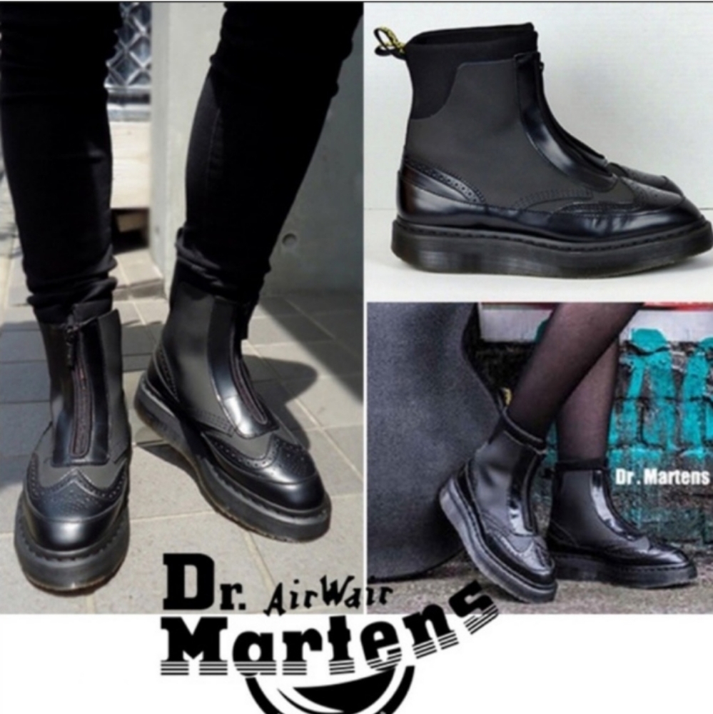 Doc Marten Zip Up Boots